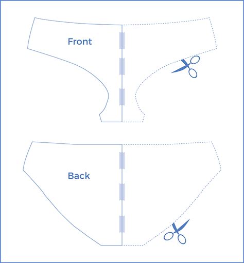 Printable Underwear Sewing Pattern